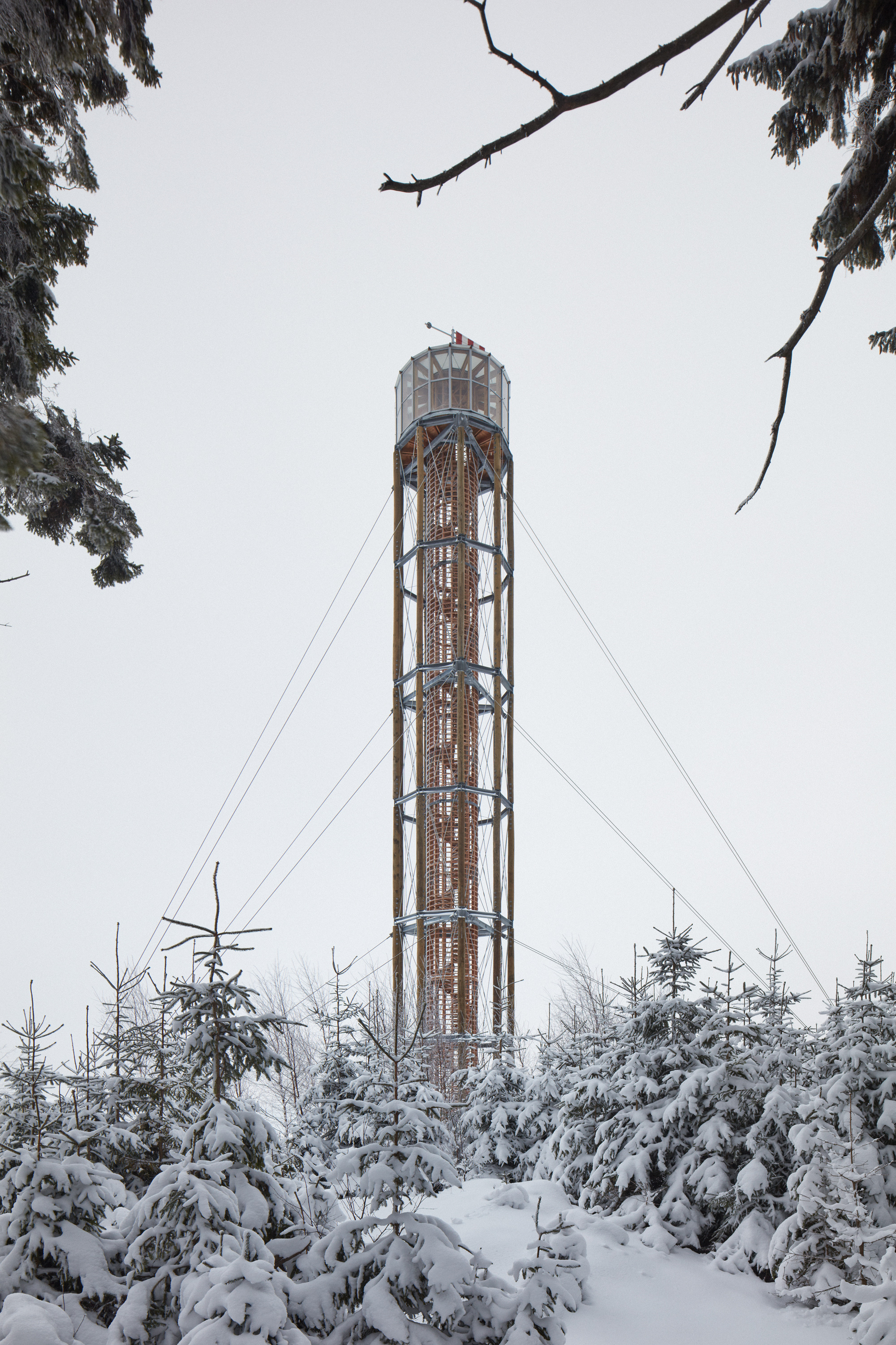 捷克 Kraličák 滑雪胜地观景塔-38