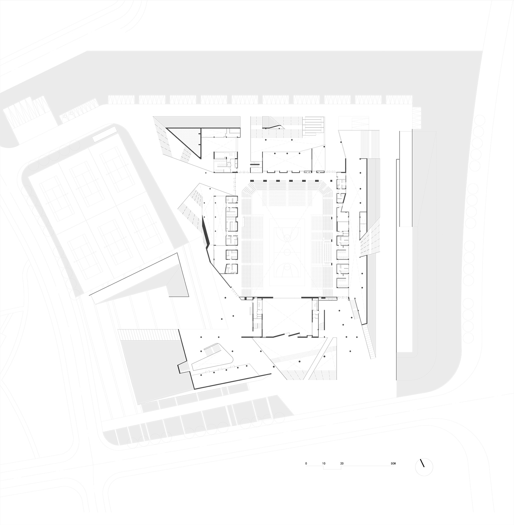 中山大学珠海校区体育馆 / 北京市建筑设计研究院有限公司华南设计中心-105