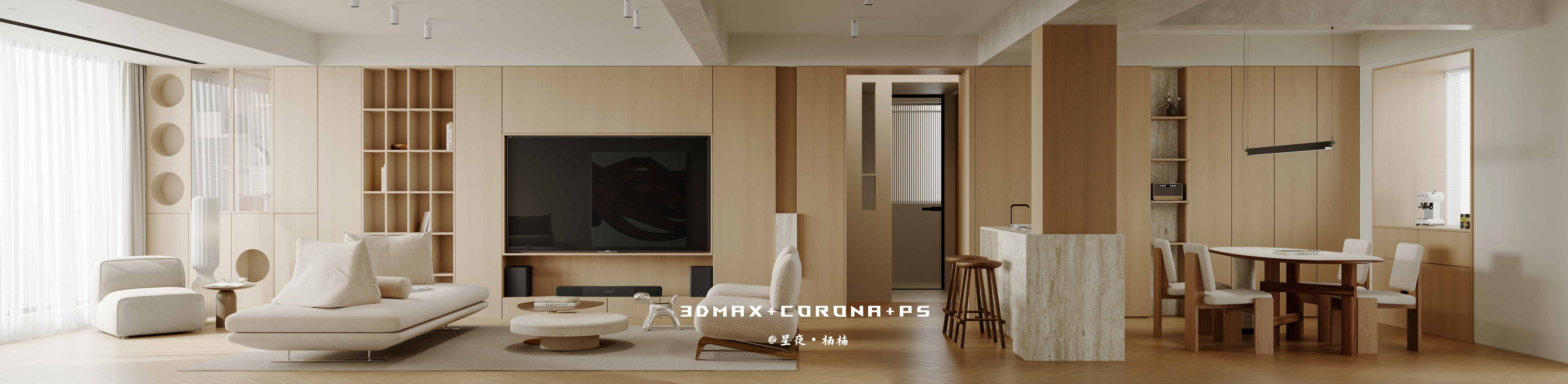 原木风日式家装，宁静与温暖的邂逅！-0