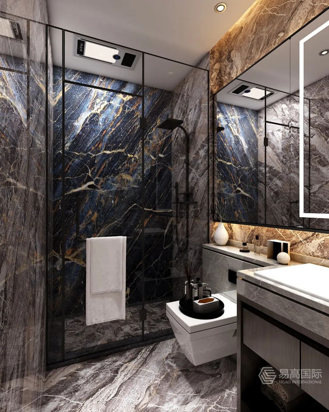 新中式别墅设计,武登高打造 460㎡优雅奢华空间-61