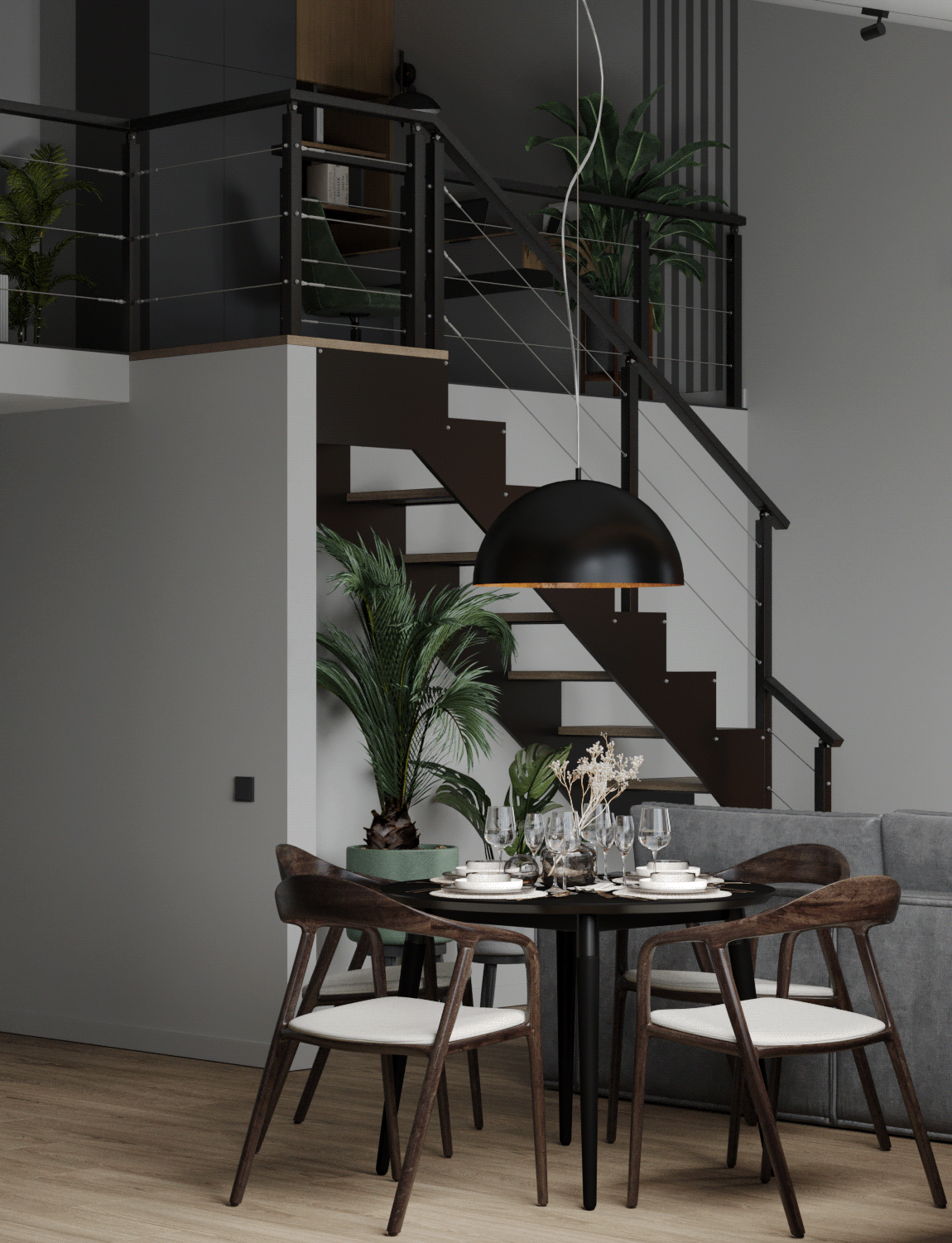 内敛克制深色空间！-3