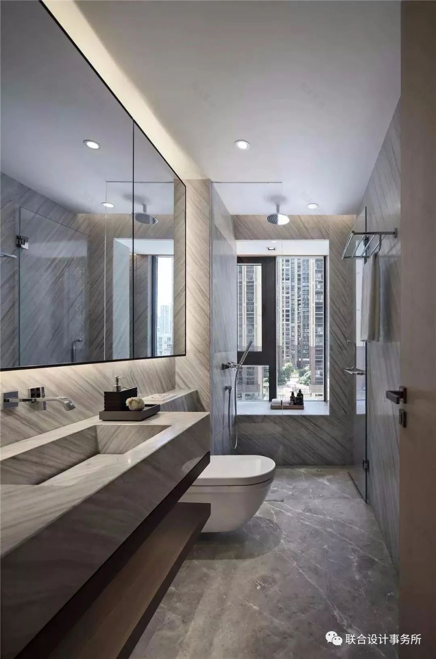 黑白灰的极简艺术空间-19