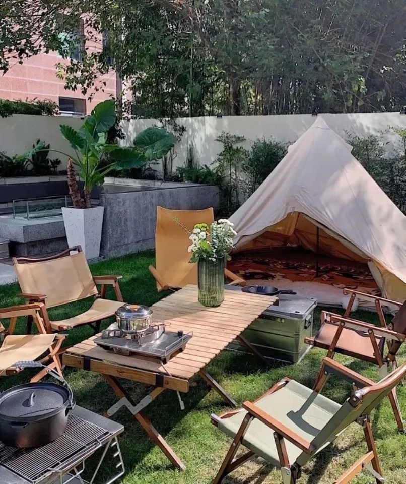 低成本露营风餐厅设计-13