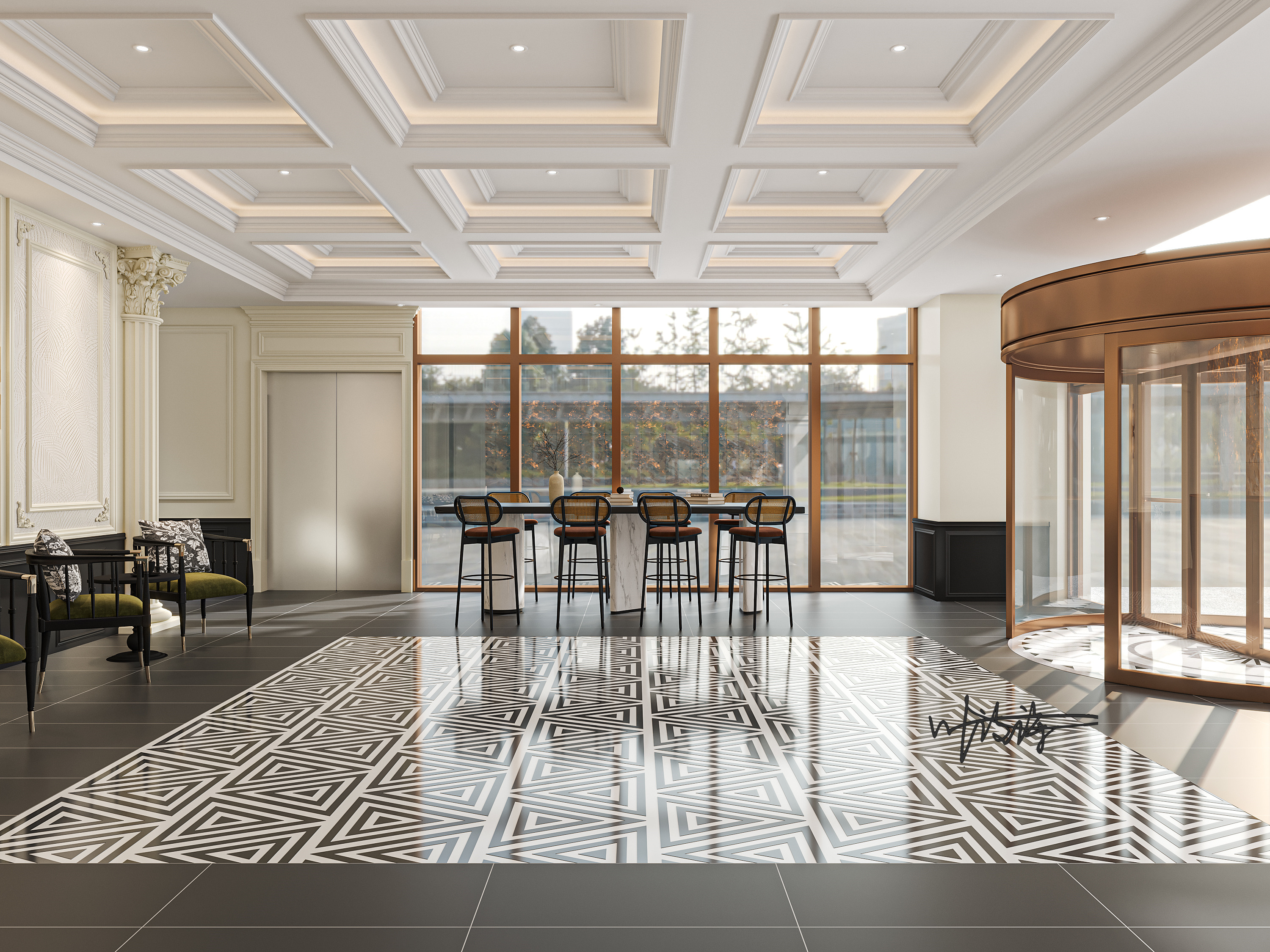 酒店设计|富丽堂皇永远是经典-1