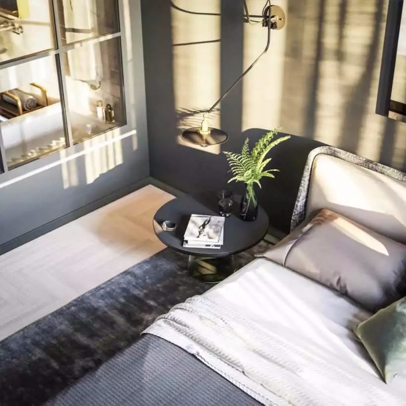 高级黑样板房，原来这样精致，一室一厅卖800万-41