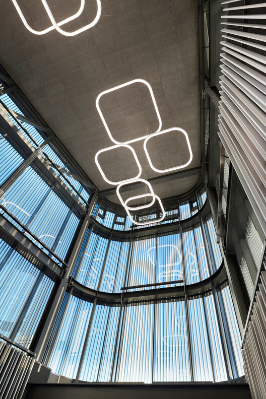 丹麦 Lyngby 市 H·C· Ørsted TEC 技术中学丨Sweco Architects-23