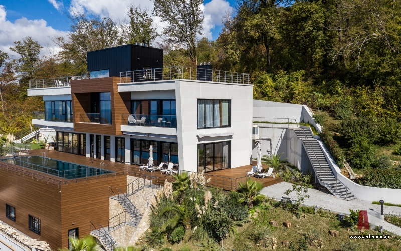 现代黑海边别墅（Дом с мужским характером）丨俄罗斯丨Паунич Елена,Палкина Екатерина-14