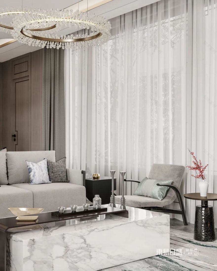 清韵东方 · 550㎡新中式风格别墅设计-2