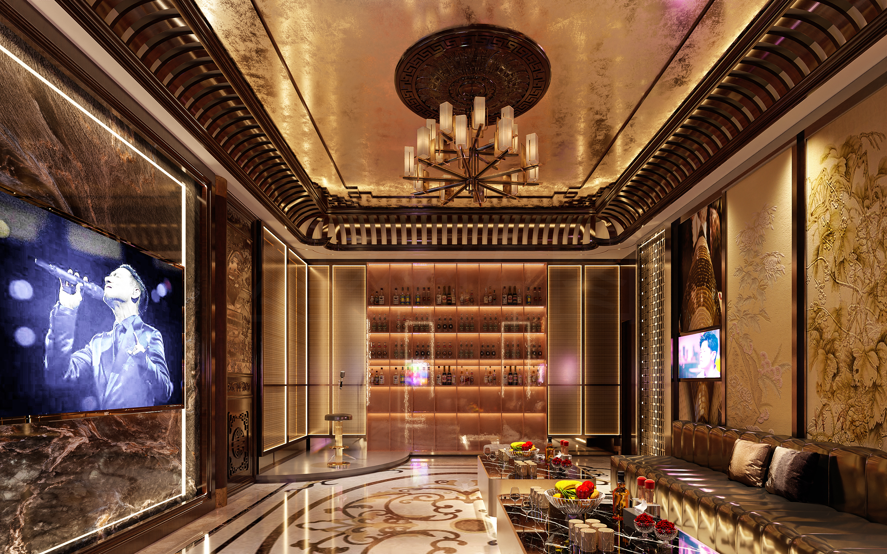 中式会所，传承东方韵味-0