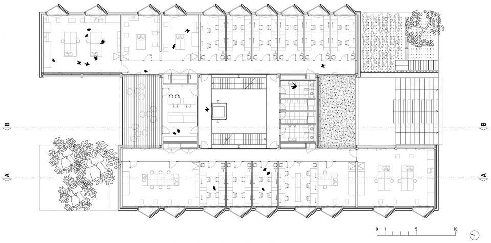 普利莫斯卡大学 Livade 校区教学楼 1·0·融入自然的开放式网络设计-53