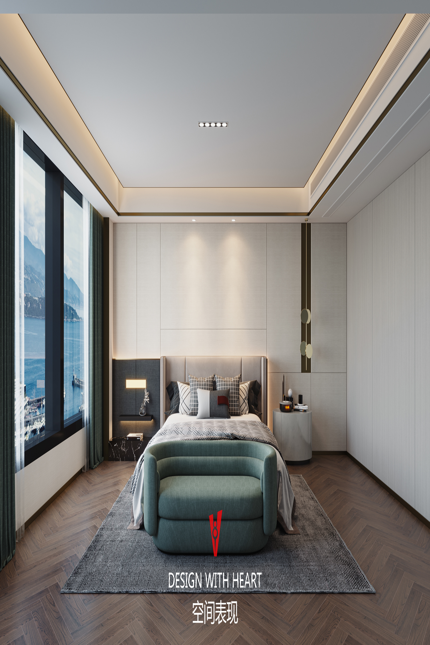 现代轻奢混搭家装设计，打造优雅宜居空间-1