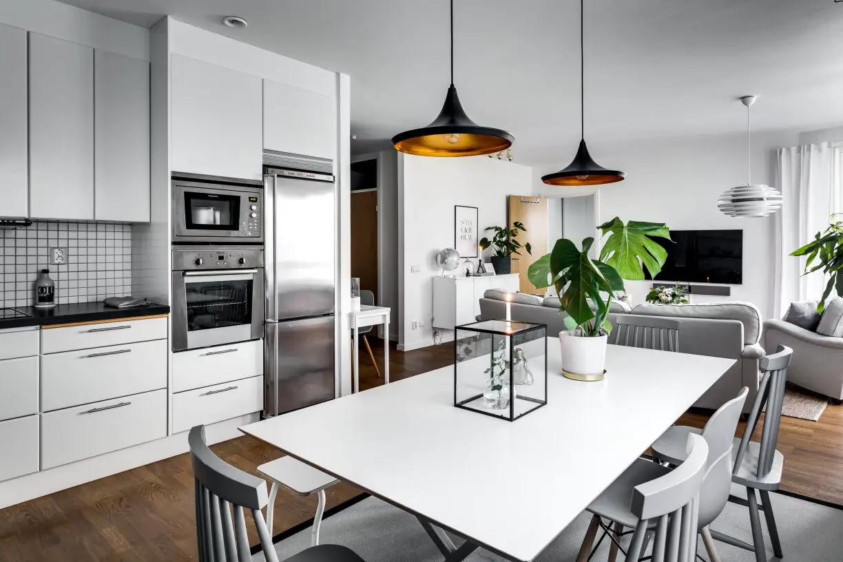 冬日灰湖，夏日蓝波 | 湖景公寓的 Scandinave 风设计-9