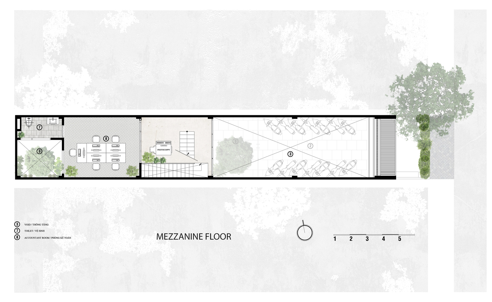 越南 Anpha 办公室 · 家庭住宅转型办公空间的设计奇迹-71