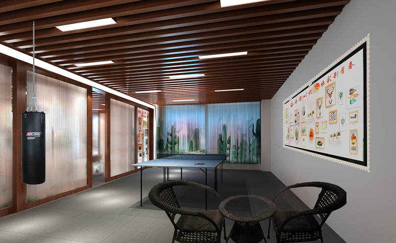 活动室设计案例效果图-6