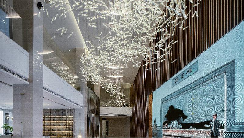 泰州鹊语桃源销售中心室内设计-35