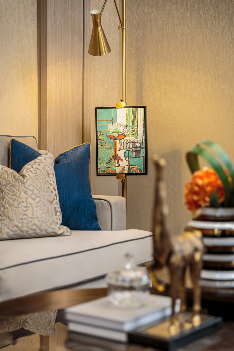 广安紫云台售楼部 | 美式大都会风格的空间演绎-23