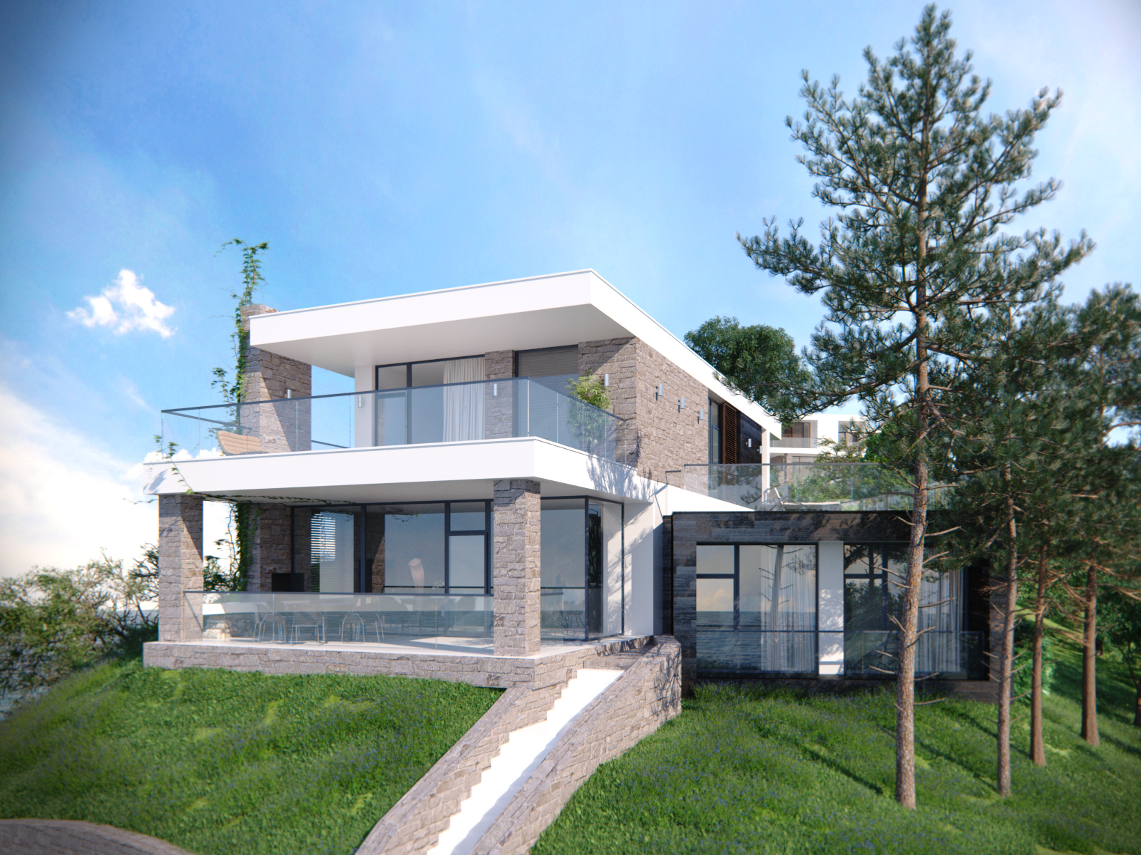 Country residence of three villas for 2 families in Alushta Alexandra Fedorova-3