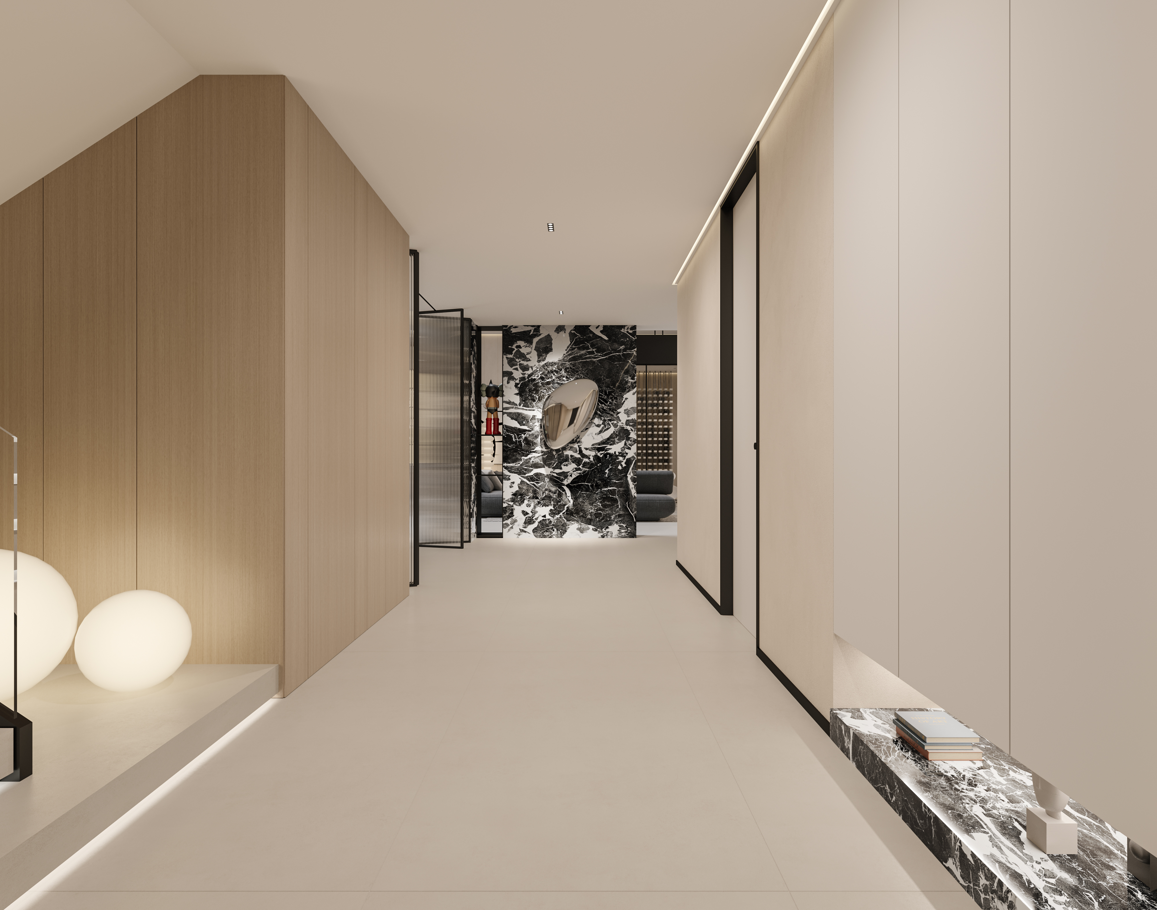 现代风格别墅效果图作品丨冈舍-15