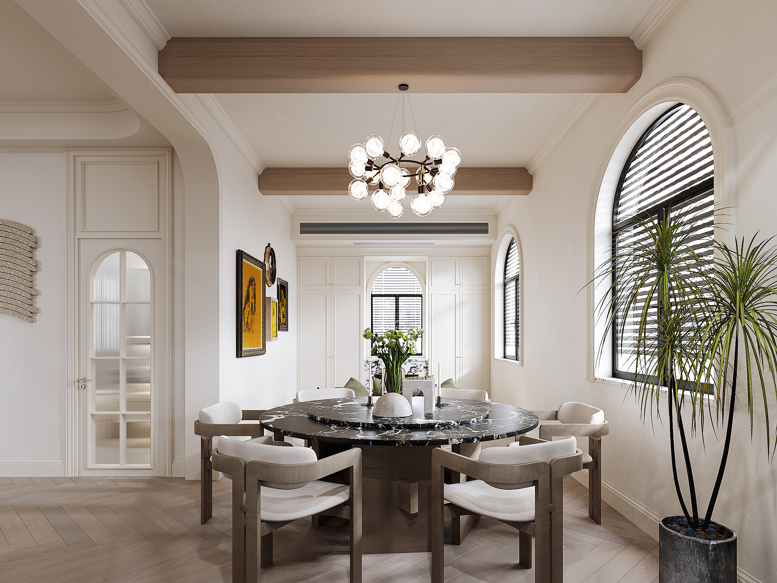 轻法式别墅空间-2