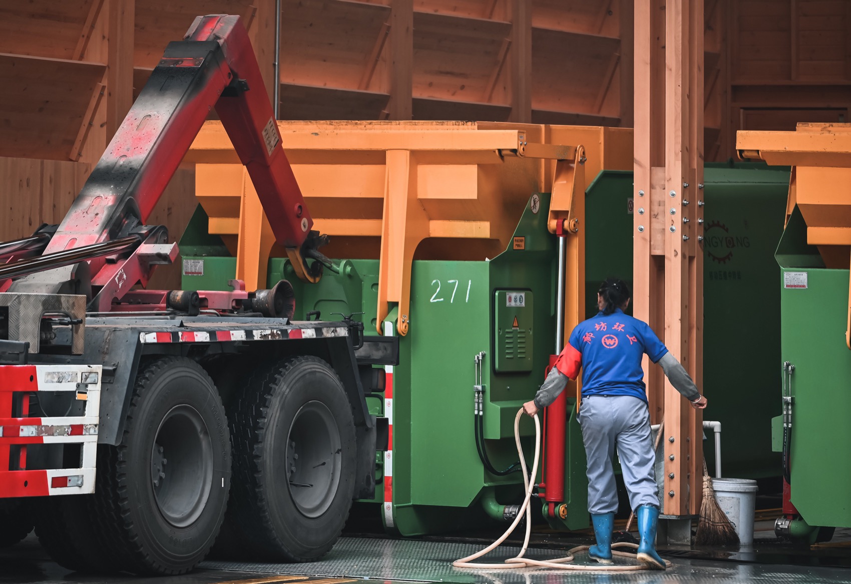 重建城市角落的微型秩序·廊坊北凤道垃圾中转站设计丨中国河北丨园里建筑-18
