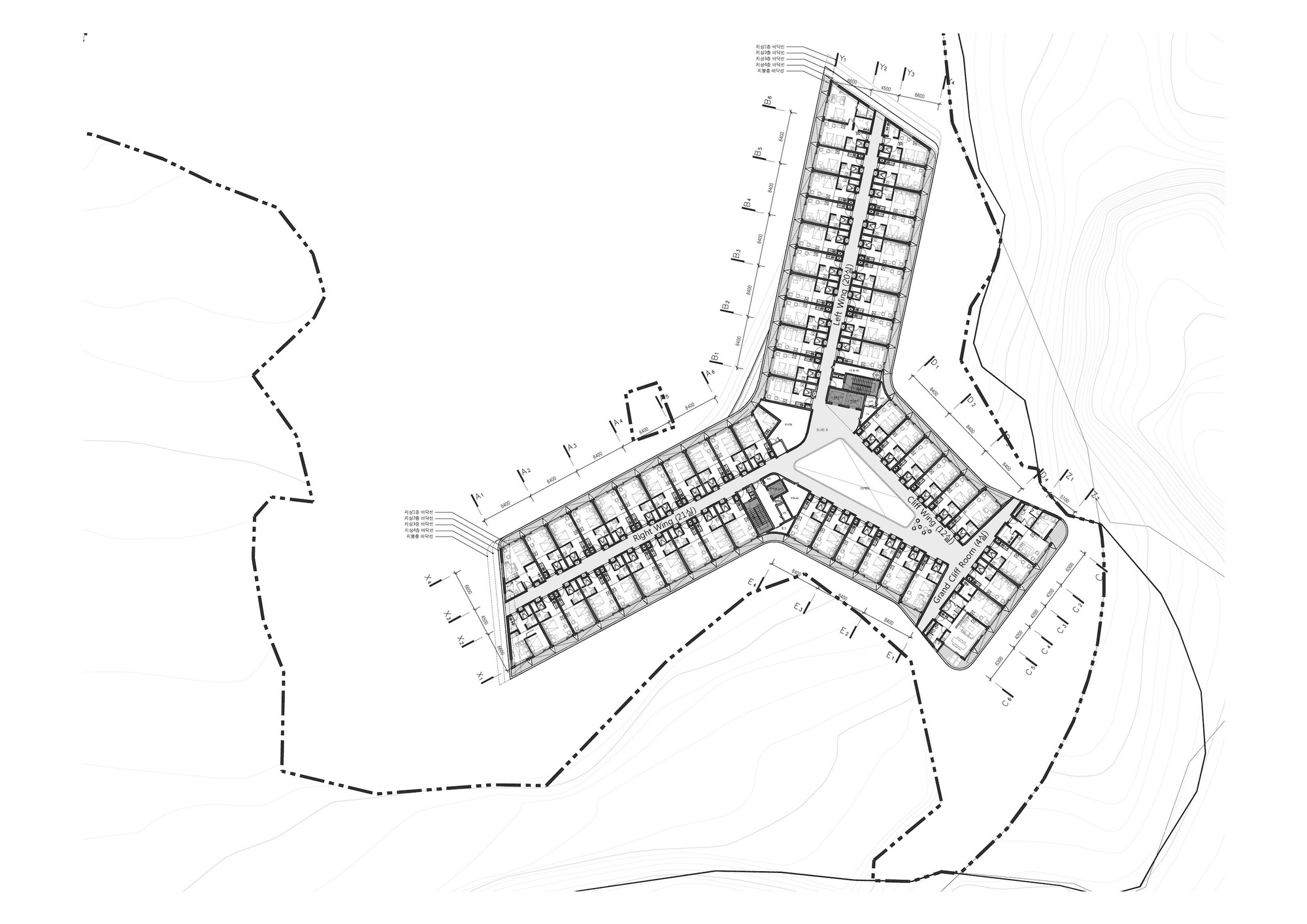 济州岛悬崖酒店丨韩国丨Soltozibin Architects-47