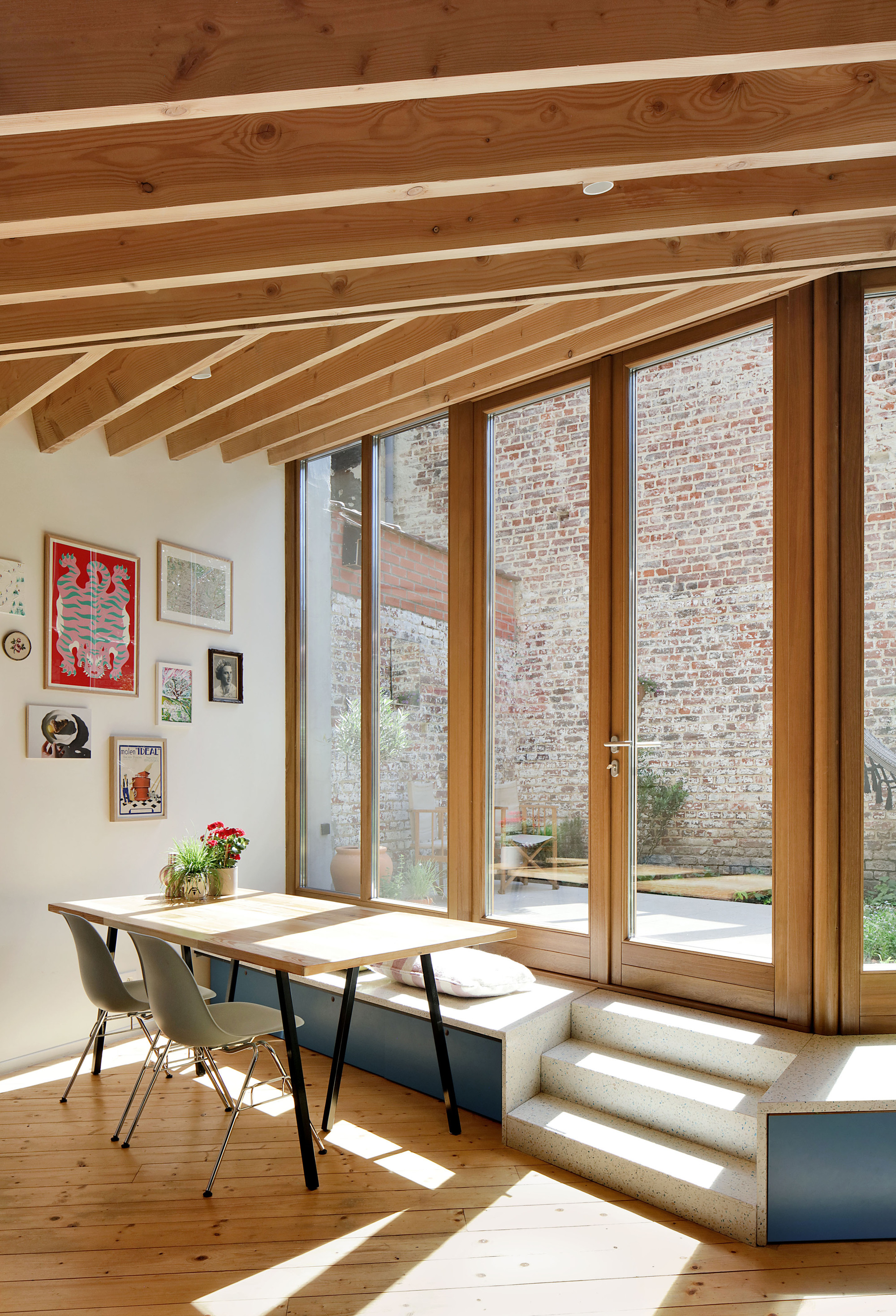 蝴蝶联排别墅丨比利时丨Atelier Tom Vanhee-19