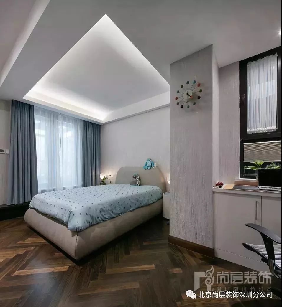 尚层设计 | 现代轻奢大宅,温暖恬雅的空间美学-44