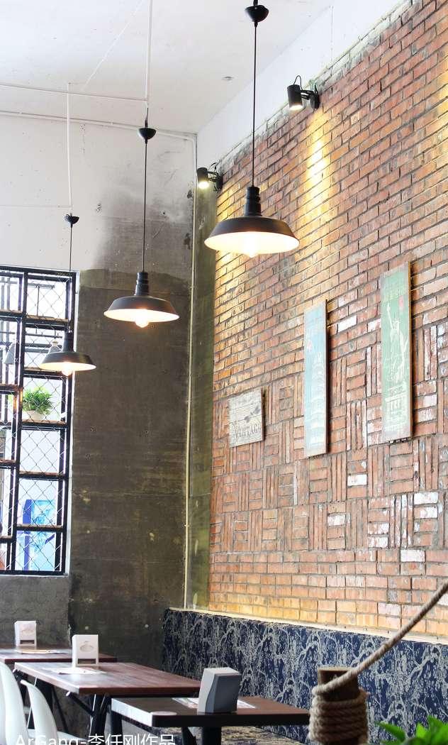 混搭时尚烤鱼店，麻绳编织的艺术空间-10