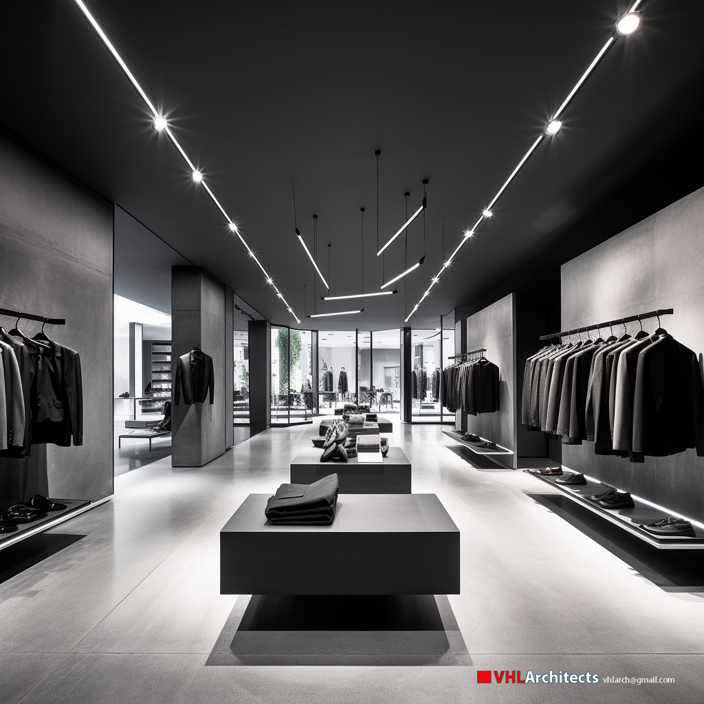 Black and White a store Fashion on the CMT-8, Str-0