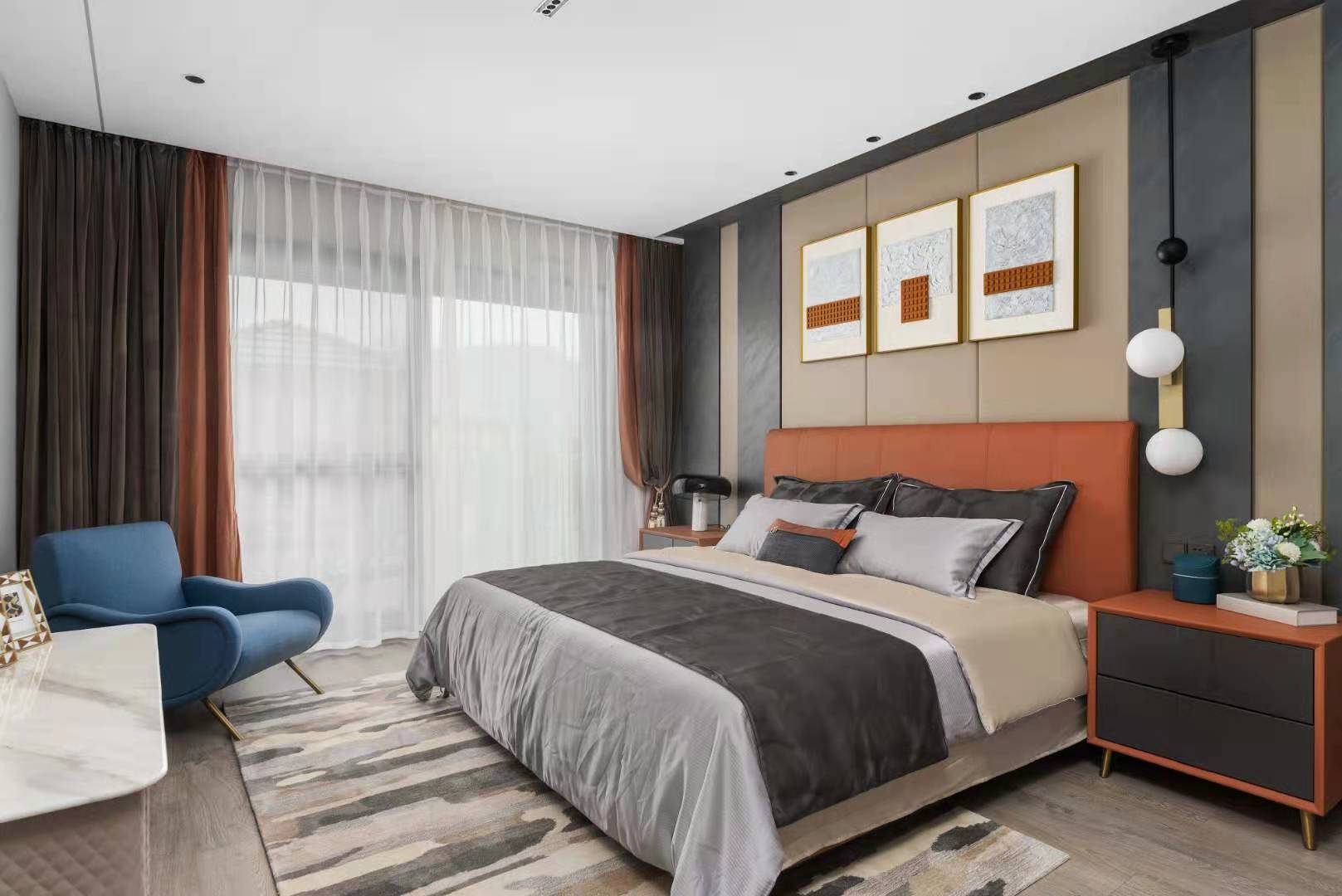 现代黑白灰下的温馨居所丨中国遵义丨陈国民设计团队-18