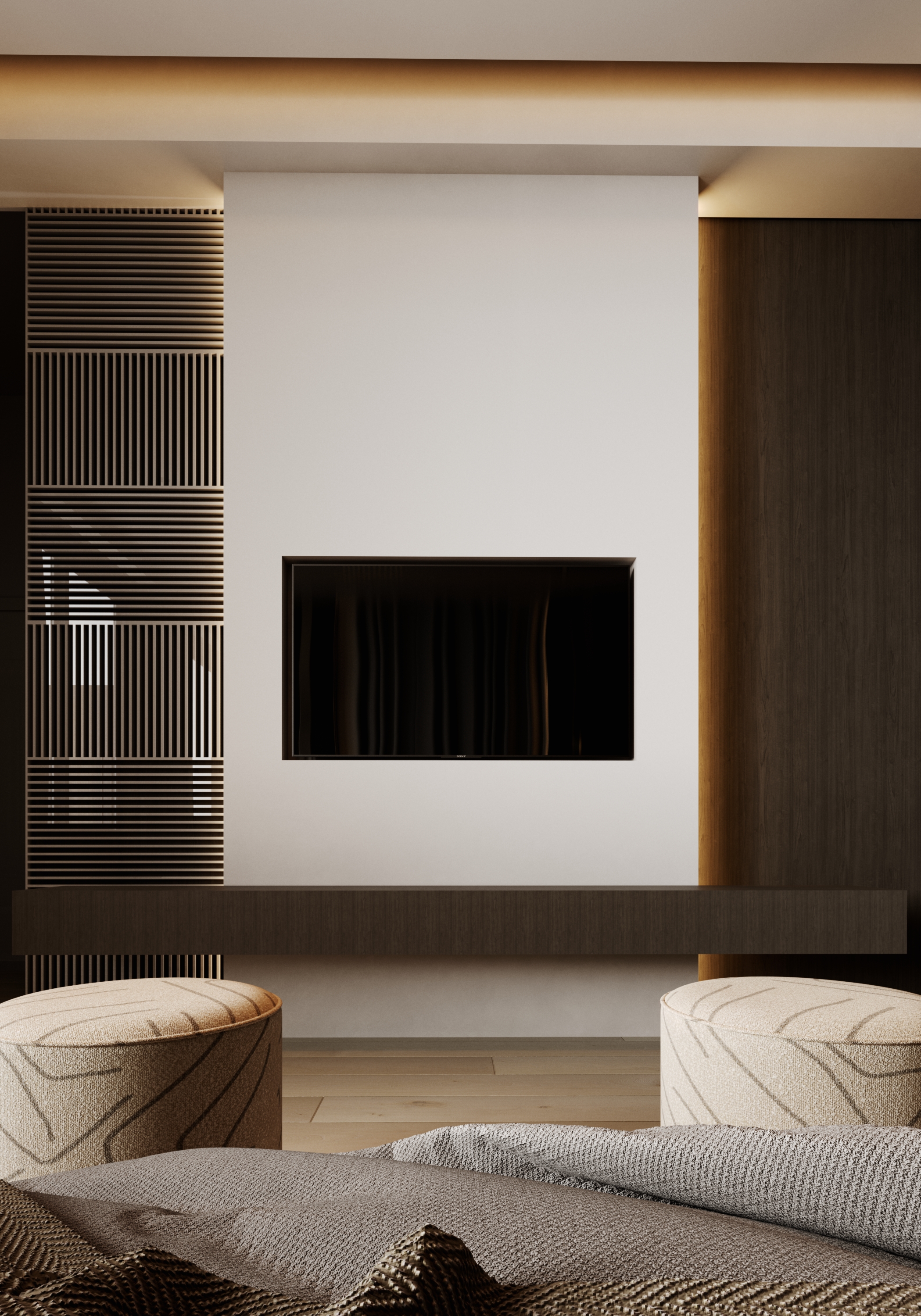 现代风格卧室设计丨沙特阿拉伯丨Alwi Jamal-12