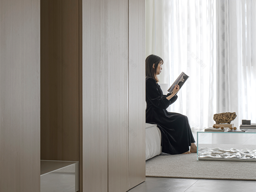 现代 100㎡极简私宅-2