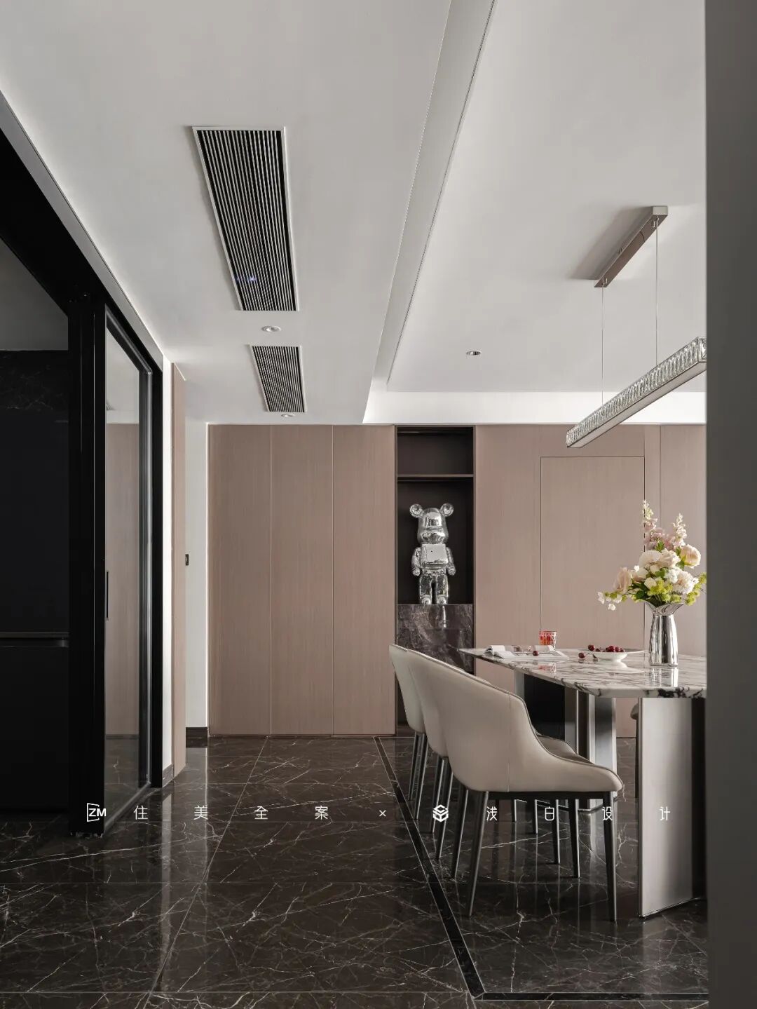 244㎡现代意式大宅丨住美全案&浅白设计-45