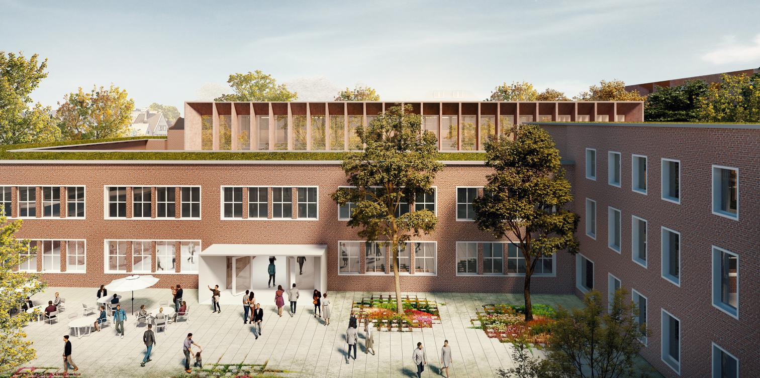 融合战后工业建筑与当代文化的德国 Colonia 社区中心-2