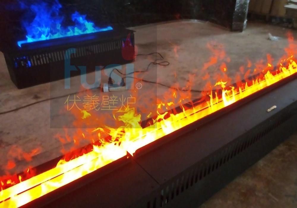 伏羲雾化壁炉分段设计上电梯对接安装-8