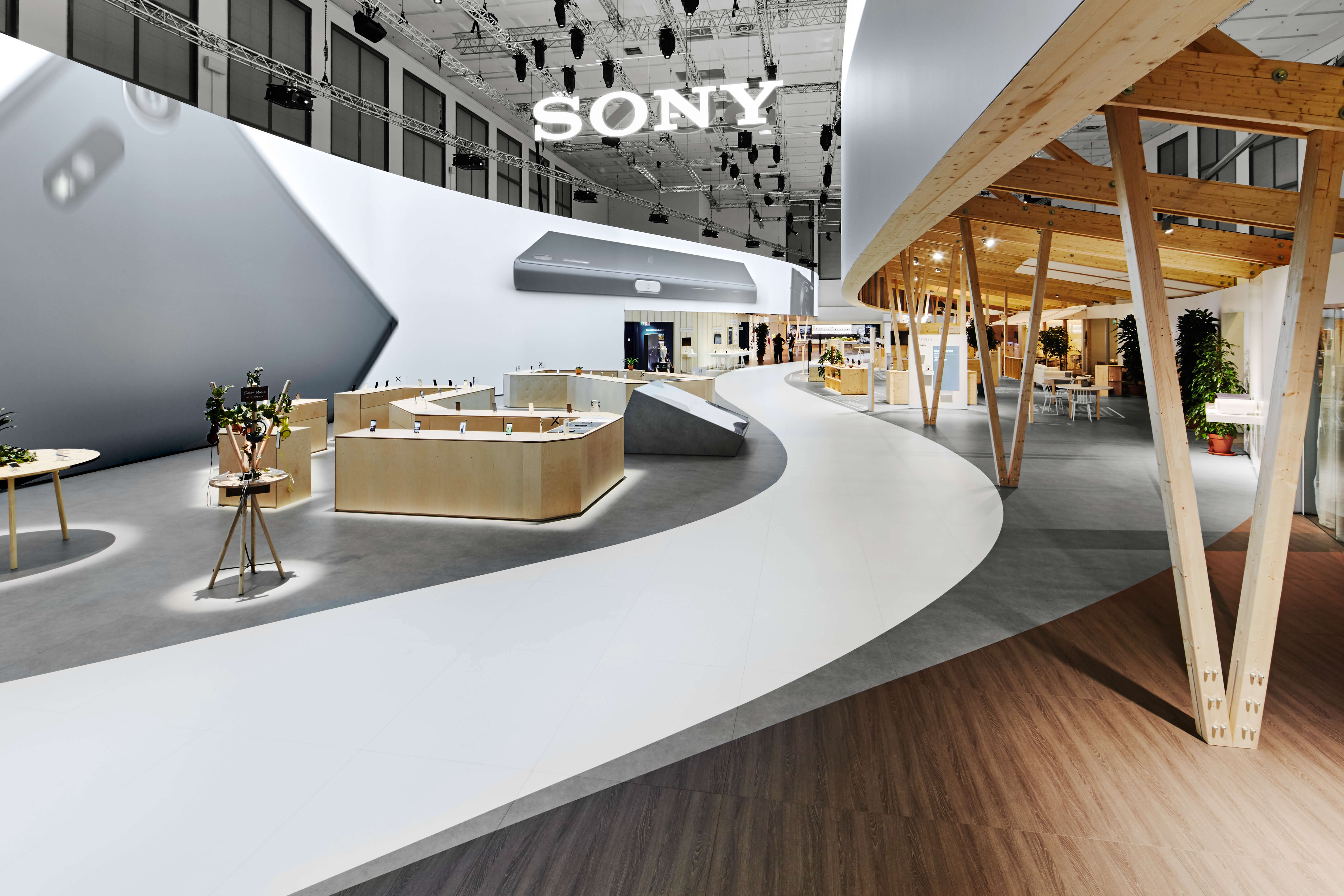 索尼国际电子消费品展览会展位-6