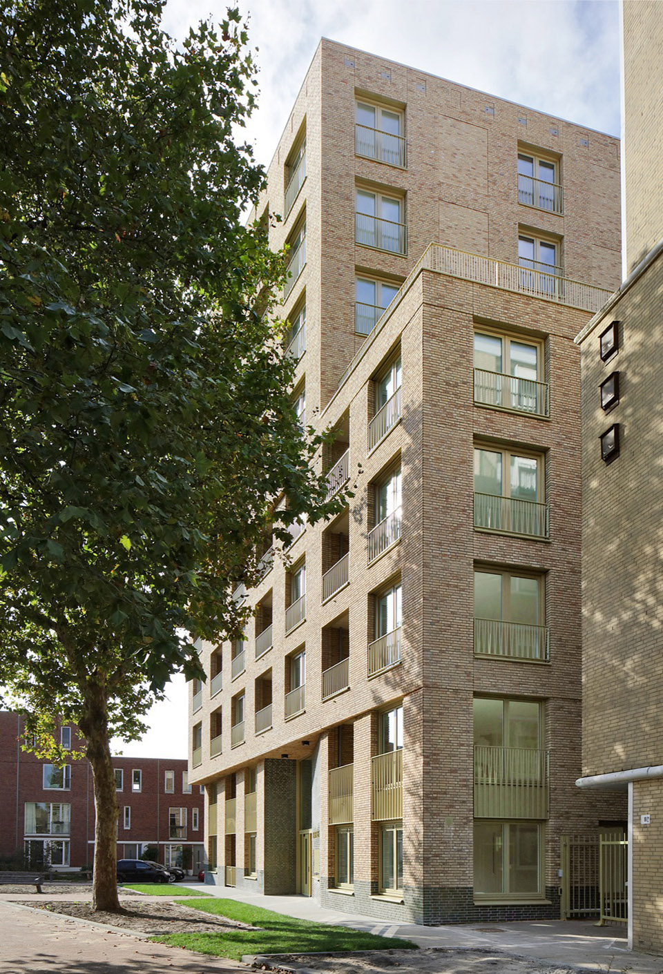 De Hartenrust住宅楼丨荷兰鹿特丹丨van Bergen Kolpa Architects-11