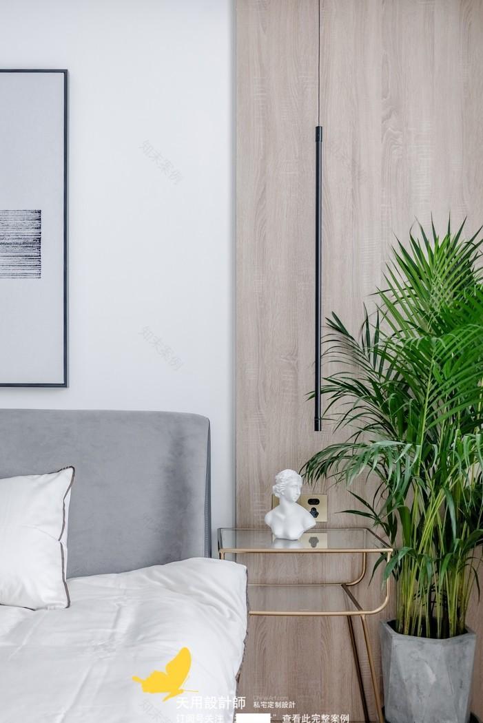 北欧现代简约风,两房改三房的实用与颜值在线设计-40