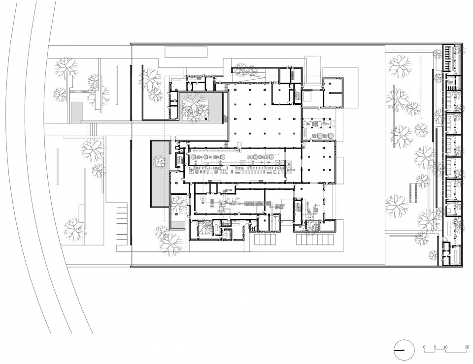 宁武燕麦工厂 | 内向型建筑创造自然环境-85