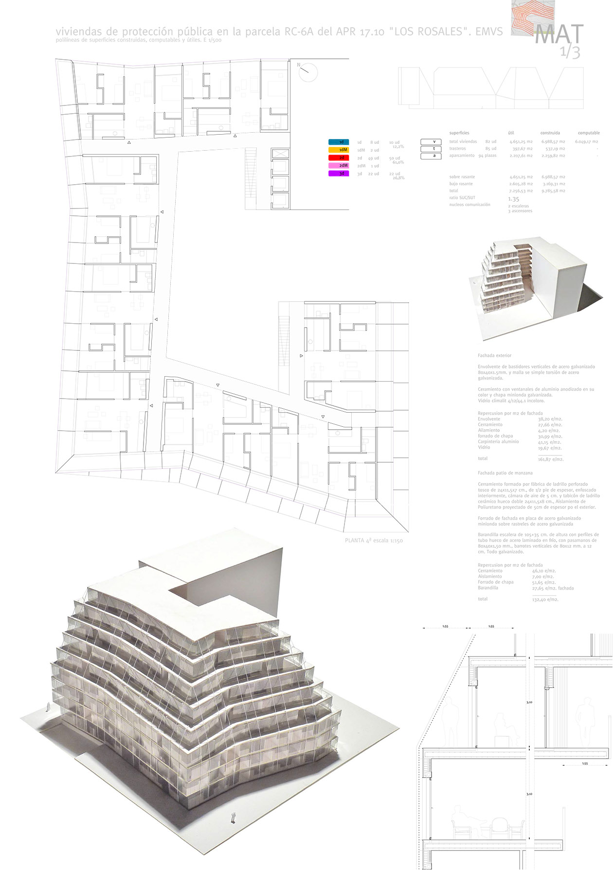“mat”公共住房项目丨西班牙马德里丨estudio__entresitio等团队及个人-18