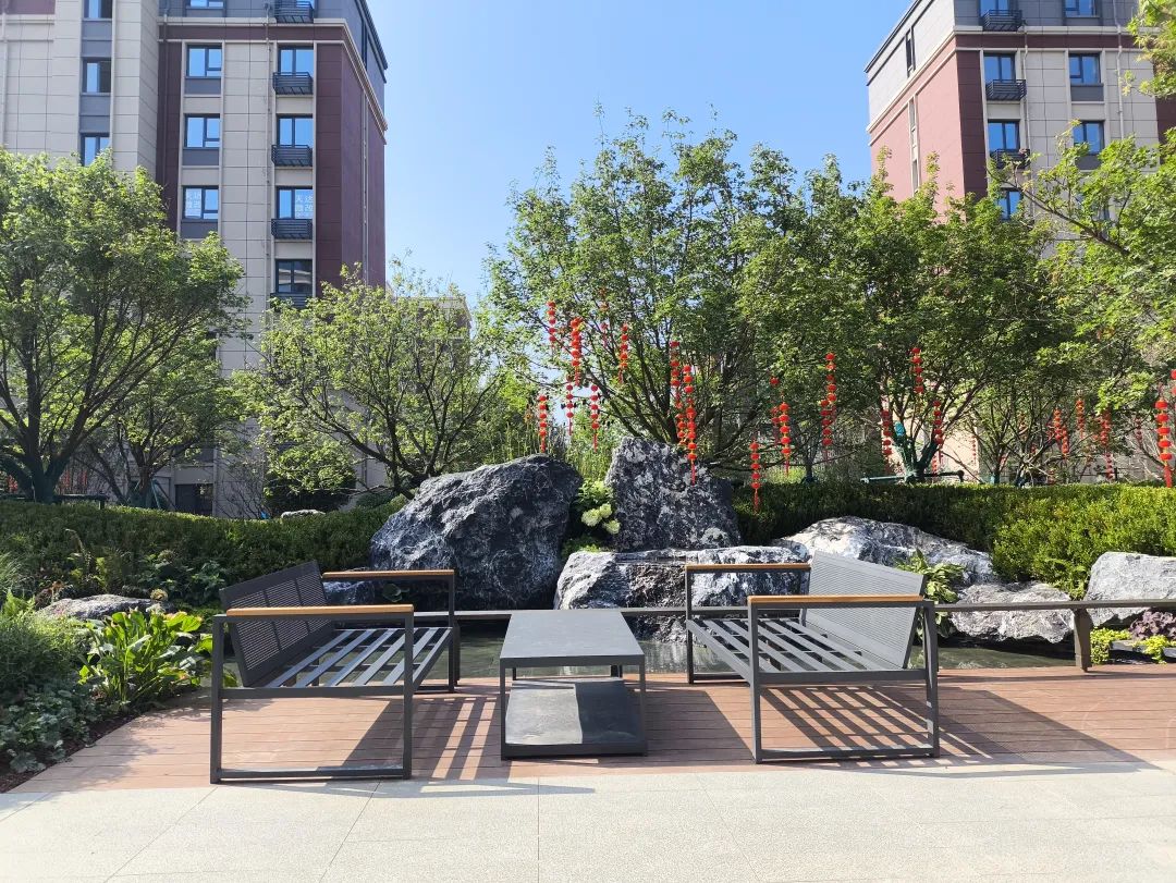 沈阳风景园林股份有限公司施工作品展I沈阳中旅万科城项目EC地块景观工程-21