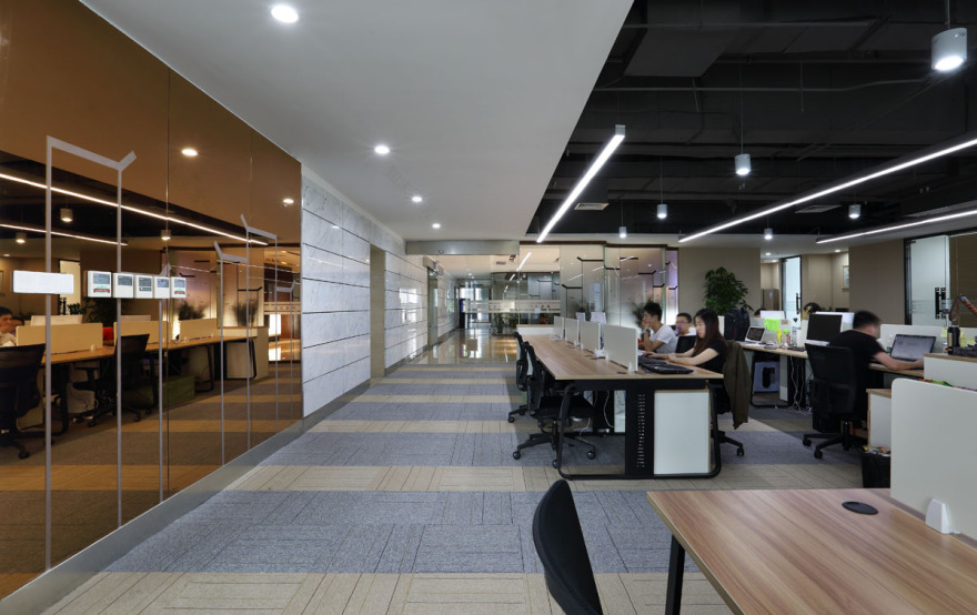 艾艾贴生物科技公司新中式办公室设计-32