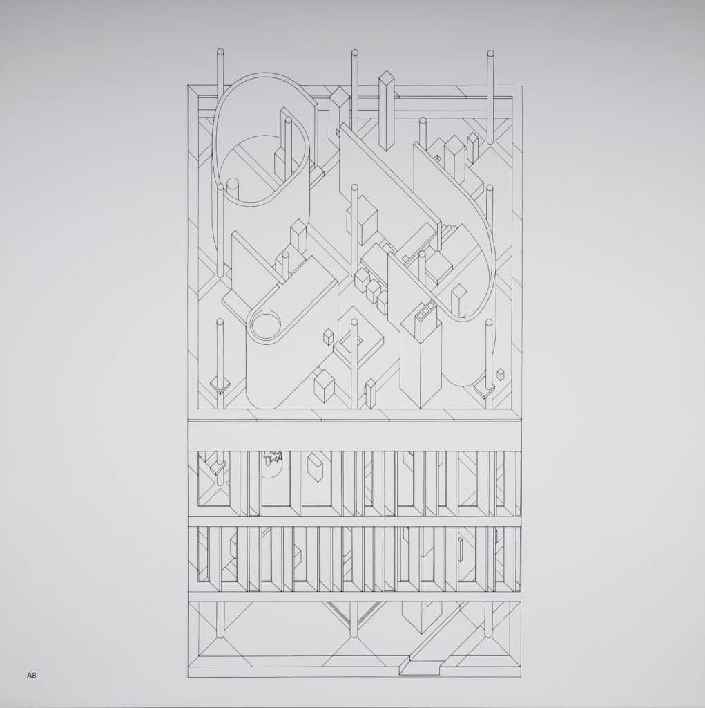 钻石系列（包含钻石住宅A,B和钻石博物馆C等）丨美国康涅狄格丨John Hejduk-13