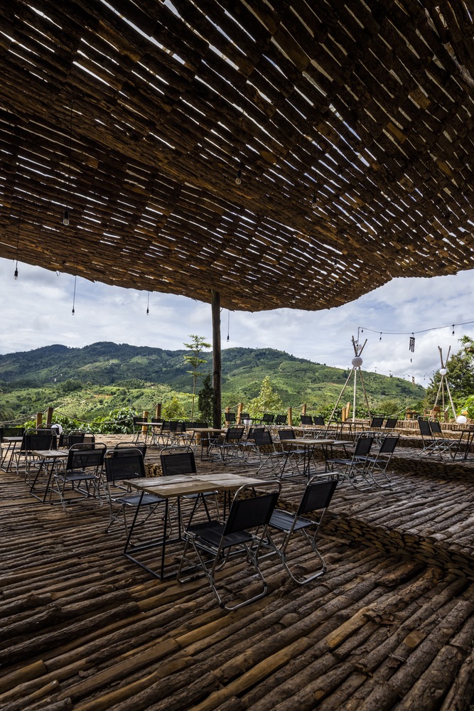 融入自然的宁静咖啡馆丨越南丨The Bloom-45