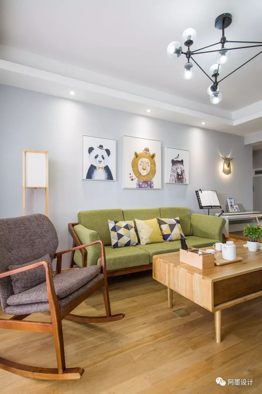 谁说北欧性冷淡？清新北欧，晨光轻扬-19