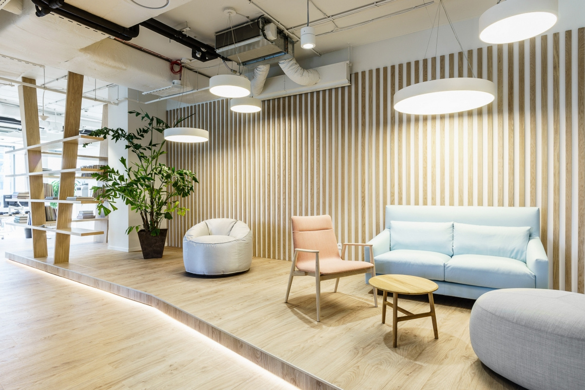 简约几何温馨和风,和 pharmaceutical Warsaw 办公室设计-17