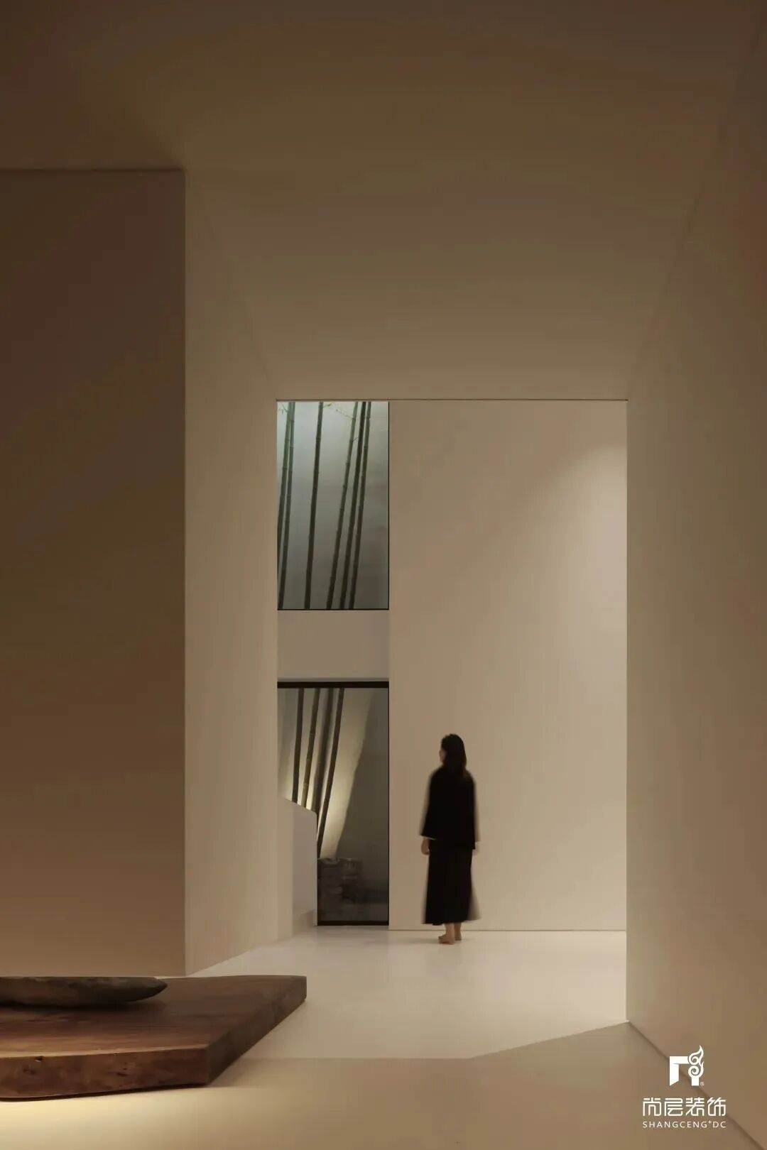 尚层实景作品|1000㎡光影雕琢的极简容器，在禅意留白中觉醒东方栖居智慧-37