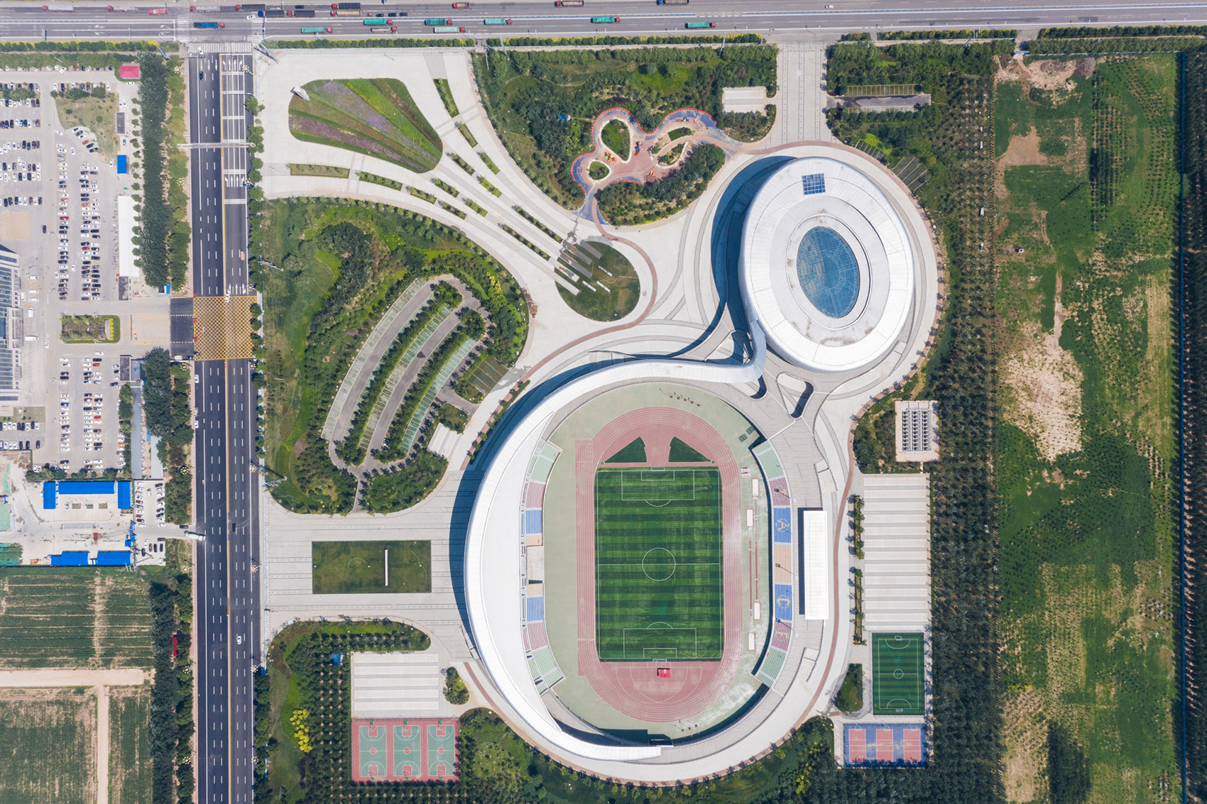 阜城全民健身中心丨中国河北丨青岛北洋建筑设计有限公司-12