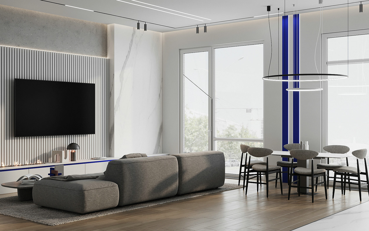 高级灰色系公寓设计 超高级！-6