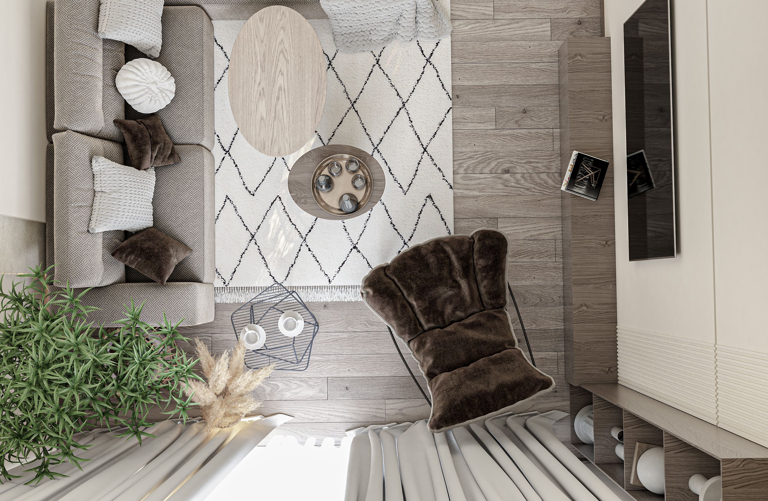 客厅丨DEKORNA INTERIOR DESIGN STUDIO-15